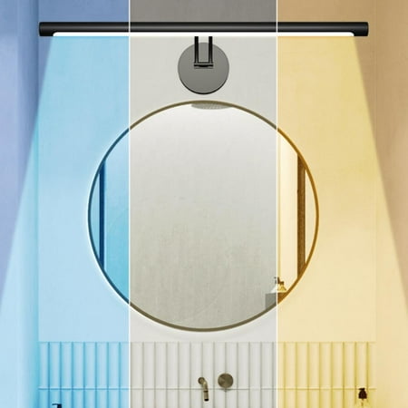 

Zdmathe 3 Color Smart Touch Haning Mirror Light for Vanity Lighting Bathroom Washing Face Skin Care Office Desktop Night Toilet Light