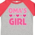 thumbnail image 4 of Inktastic Oma's Girl Heart Girls Toddler T-Shirt, 4 of 5
