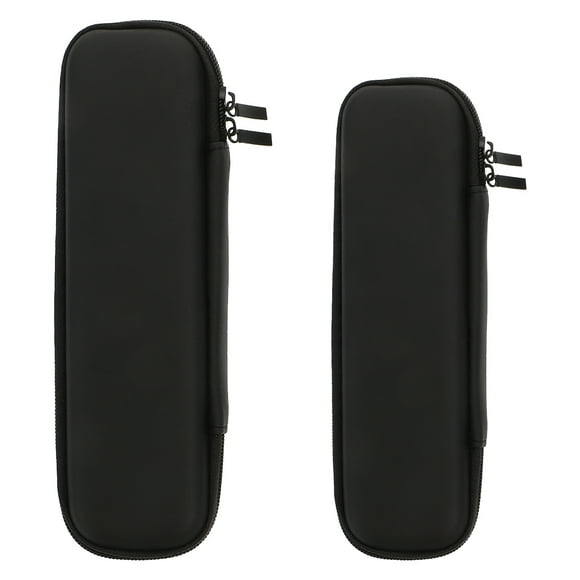 EeaseMX 2 fundas protectoras para cepillos de dientes eléctricos (negro)