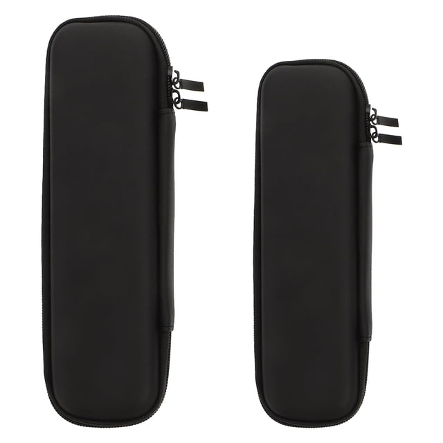 Minkissy 2 Pcs Support Portable Étui de Rangement Noir avec Poche en Filet pour Chargeur