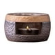 thumbnail image 2 of Juego de estufa para tostar té | Calentador de té de cerámica con vela para la ceremonia del té | Material de alta temperatura apto para uso alimentario | Potenciador de aroma a temperatura, 2 of 5