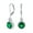 Green, variant on Bling Jewelry Womens 3.5CT Silver Plated Dangle Chandelier Earrings with CZ Halo