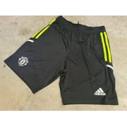 Adidas MUFC Manchester United Training Black/Neon Soccer Short Men size S