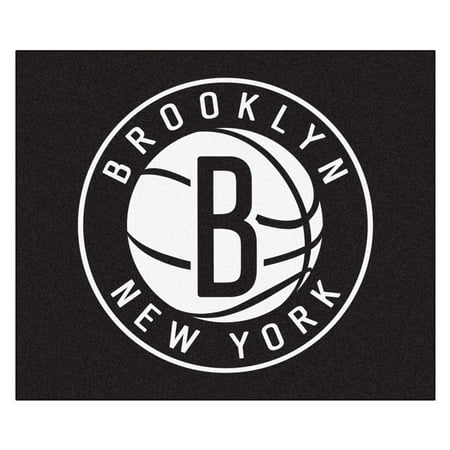 NBA - Brooklyn Nets Tailgater Rug 5'x6'