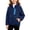 Blue, variant on PiGOGI Kids Fashion Long Sleeve Zip Coat with Pockets Warm Casual Outerwear for Boys and Girls School Travel Party Purple 14-15 Years