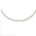 thumbnail image 3 of Collier à Maillons Circulaires en Acier Inoxydable Poli 8MM 36 Po, 3 of 3