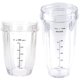 thumbnail image 3 of Repuestos de cuchilla extractora con taza de 18 oz y 24 oz y tapa de pico para licuadora Ninja Auto-IQ de 1200 W, piezas de engranaje de 7 aletas, 3 of 5
