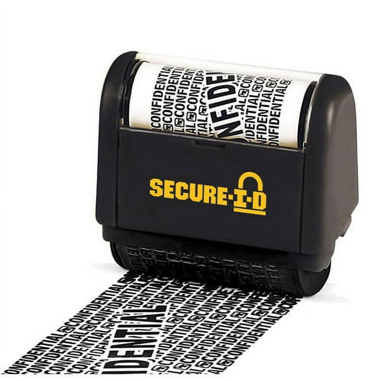 Consolidated Stamp Secure-I-D Personal Security Roller Stamp - Consolidated Stamp Secure-I-D Personal Security Roller Stamp -