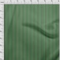 thumbnail image 4 of oneOone Velvet Green Fabric Stripes Sewing Material Print Fabric By The Yard 58 Inch Wide, 4 of 7