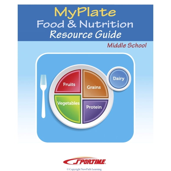 Guía de Aprendizaje para Estudiantes Sportime MyPlate Alimentación y Nutrición 44 páginas