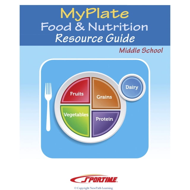 Guía de Aprendizaje para Estudiantes Sportime MyPlate Alimentación y Nutrición 44 páginas