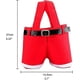 thumbnail image 2 of Pantalones Bolsa de dulces Bolsas lindas para la fiesta de Navidad Bolsa de mano Cubierta de botella de vinorojo1pcs, 2 of 5