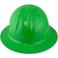 thumbnail image 5 of Skull Bucket Metal Hard Hats Full Brim with Ratchet Suspensions - Hi Viz Green, 5 of 6