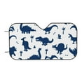 thumbnail image 7 of Balery Cute Cartoon Dinosaurs Print Car Windshield Sun Shade,Windshield Sunshade for Car Pickup Truck SUV Accessories-Small, 7 of 7