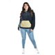 thumbnail image 5 of Sudadera con capucha bicolor Roman Fashion /Tallas Extras, (Negro /Cafe) negro 40, 5 of 7