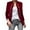 Red, variant on Jackets For Women Casual Blazer Solid Petite Casual Work Suit Slim Open Front Long Sleeve Top Coat