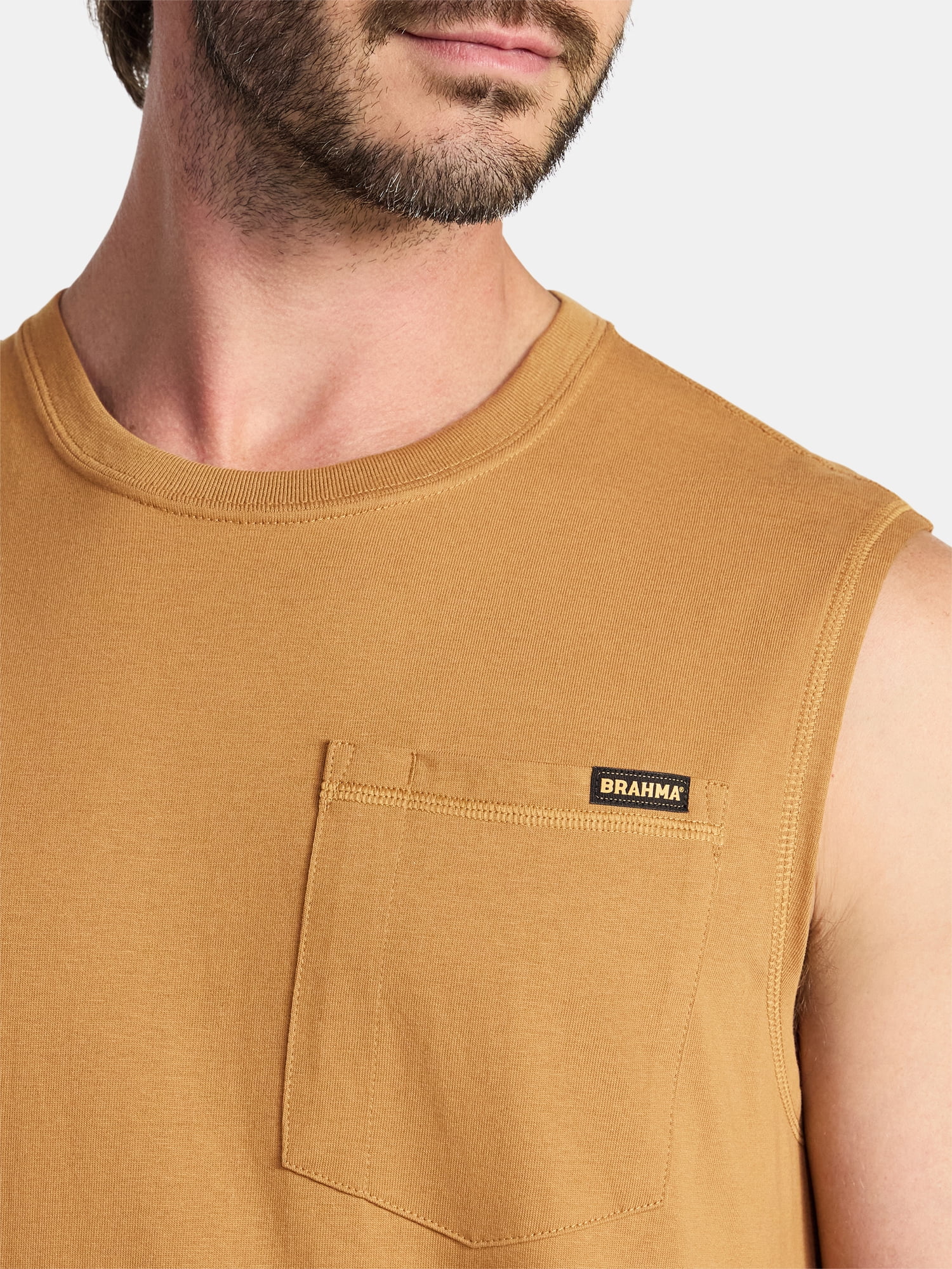 Brahma Men's & Big and Tall Men's Muscle Tee, Sizes S-3XL