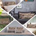 thumbnail image 6 of Farmhouse Star Brown Body Pillow Covers 20"x60", Retro Branches Berry Wooden Grain Soft Brushed Microfiber Breathable Throw Pillow Covers, Pillowcase with Zipper for Couch Sofa Bedroom Living Room, 6 of 9