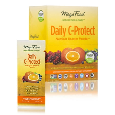 Daily C-Protect Nutrient Booster Powder - 30 Packets (2.1 Grams each) by