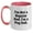 White/Pink, variant on Funny Pug Dad Gifts for Him, Unique Christmas Unique Gifts from Friends or Family, Pug Dog Lover Two Tone Coffee Mug