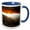 Blue/White, variant on 3drose, Usa, Canyonlands Np, Mesa Arch at Sunrise, 11oz Mug