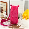 thumbnail image 4 of Mochila de peluche de oso Pooh de dibujos animados de Disney, bolsos de hombro de oso de fresa Kawaii, peluches suaves, James P. Bolsa de regalo para niños,, 4 of 4