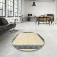 thumbnail image 4 of Ahgly Company Machine Washable Indoor Rectangle Traditional Gold Area Rugs, 8' x 10', 4 of 7