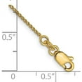 thumbnail image 2 of Solid 14K Yellow Gold 1.2mm Diamond Cut Spiga Chain - 16", 2 of 4