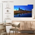thumbnail image 5 of Elephant Stock Nashville City Skyline Wall Art - Horizontal Canvas Wall Art - Living Room Wall Decor - Places Canvas - Blue And Orange Decor - 51" x 34", 5 of 8