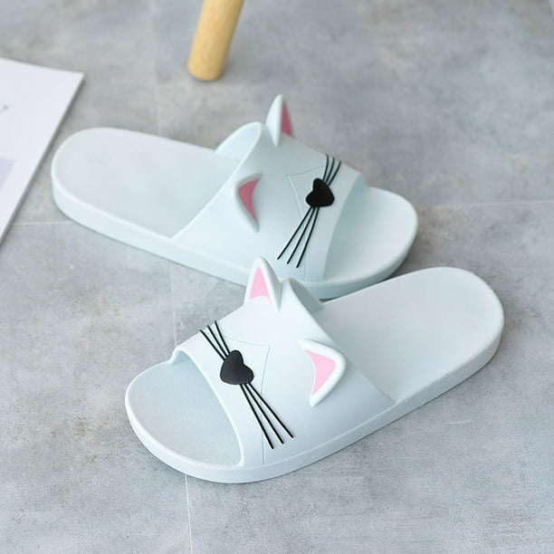 zttd men&women home indoors slippers cartoon cat floor