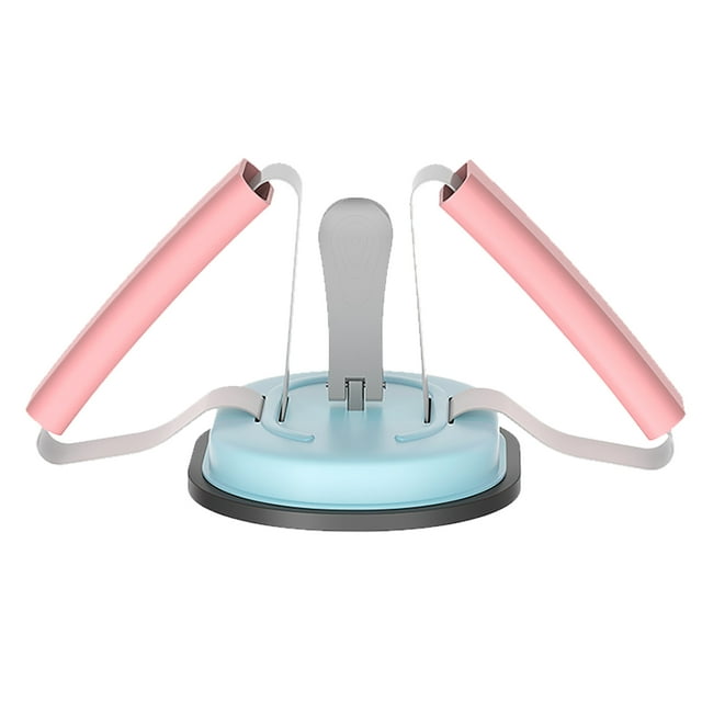 Dispositivo auxiliar para abdominales, barra multifuncional para equipos de abdominales, equipo de Fitness para interiores y domésticos, color rosa y azul
