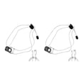 thumbnail image 1 of Soidarity 1 Juego de Mini faros delanteros portátiles ajustables, linternas Led alimentadas por batería, accesorios de pesca al aire libre, Blanco 2piezas, 1 of 6