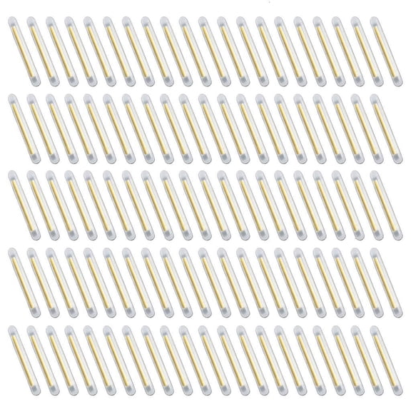 Lerpwige 100Pcs Fishing Glow Stick Fluorescent Light Stick Night Fishing Light Stick