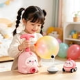 thumbnail image 1 of Air Powered Toy Car with Balloon Launcher, Balloon Racer Car with Manual Pump, Inflatable Race Car Toy | Blast Off for Ground or Flying Action | Indoor or Outdoor Play for Kids, 1 of 6
