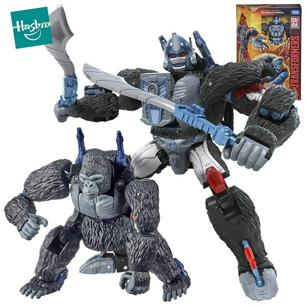 Hasbro TransDevices Kingdom figuras de accion de juguete para ninos Optimus Primal Imagonus Inferno Bl84 Robot Voyager regalo para ninos Original zhangyuxiang LED Bodega Aurrera en linea