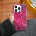 thumbnail image 5 of Red Feather Yarn Luxury Shockproof TPU Case Compatible with iPhone Case (iPhone 14 Pro Max), 5 of 6