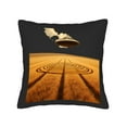 thumbnail image 4 of Set of 2 18x18in Throw Pillow Covers - Futuristic Circular Pattern Design Perfect for Couch Bed or Car - Surreal Style Accent, 4 of 8