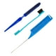 thumbnail image 4 of Juego de Cepillos para Peinar el Cabello Perfecl 3 Piezas Azul, 4 of 8