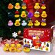 thumbnail image 3 of Calendario De Adviento Calendario de Adviento de Navidad con cuenta regresiva de 24 días, juguetes de pato para niños Likrtyny libre de BPA, 3 of 9