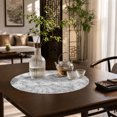 thumbnail image 2 of JHyouerji Embossed PVC Placemat 18x13in Waterproof Oilproof Heat Resistant Table Protector Wipe Clean Dining Hot Pad, 2 of 6