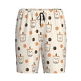 thumbnail image 6 of Daiia Milk Tea Mens Woven Stretch Pajama Short,Short Pajama Pants-Large, 6 of 7