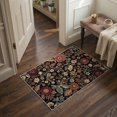 thumbnail image 6 of GENIMO 5'x7' Floral Area Rug for Living Room, Machine Washable Non Slip Low Pile Rug for Bedroom Dining Room, Rich Autumnal, 6 of 7
