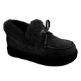 thumbnail image 3 of Mocassins Plats Décontractés pour Femmes, Épais, Chauds et Confortables, pour Intérieur et Extérieur, Nouveaux, 3 of 7