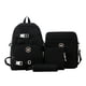 thumbnail image 2 of Mochila Escolar Primaria y Secundaria para La Temporada Escolar, Conjunto de Cuatro Piezas con Mochila de Lona de Gran Capacidad, Mochila Estilo Universitario, 2 of 4