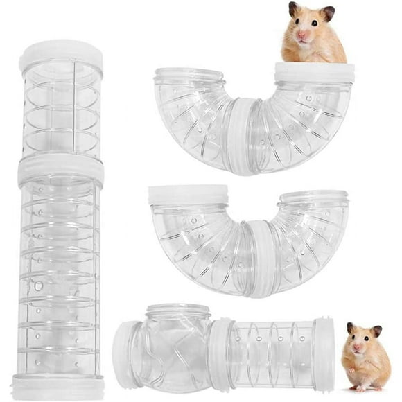 Hamster Tubes, Outdoor Tubes for Adventure, Transparent Materials, Hamster Cage