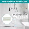 thumbnail image 4 of M6219 Sliding Shower Door Bottom Guide For Sliding Shower Door (top Hung) Shower Door Guide 1/2 In Channels 2 Pack, 4 of 5