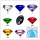 thumbnail image 2 of Decoración de uñas con diamantes artificiales de cristal transparente, 6-200 unidades, 2 of 5
