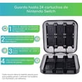thumbnail image 4 of Porta Cartuchos Lenfech para 24 Juegos de Nintendo Switch, 4 of 6