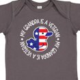 thumbnail image 4 of Inktastic My Grandpa is a Veteran Military Family Boys or Girls Baby Bodysuit, 4 of 5