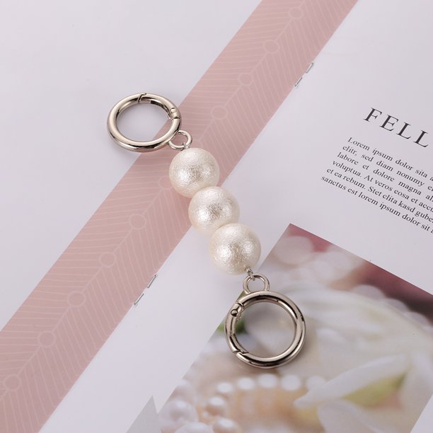 Bolsa Extensor de correa de cadena de repuesto para bolso de mujer. decoración de cuentas de perlas de imitación (B) Ehuebsd Nuevos Originales